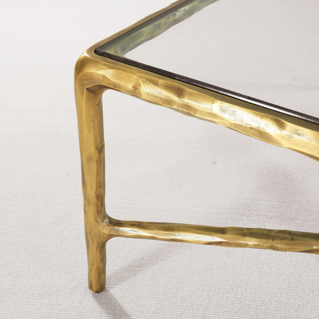 Thaddeus Glass Rectangular Coffee Table