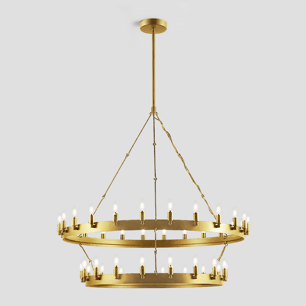 Jake Round 2-Tier Chandelier