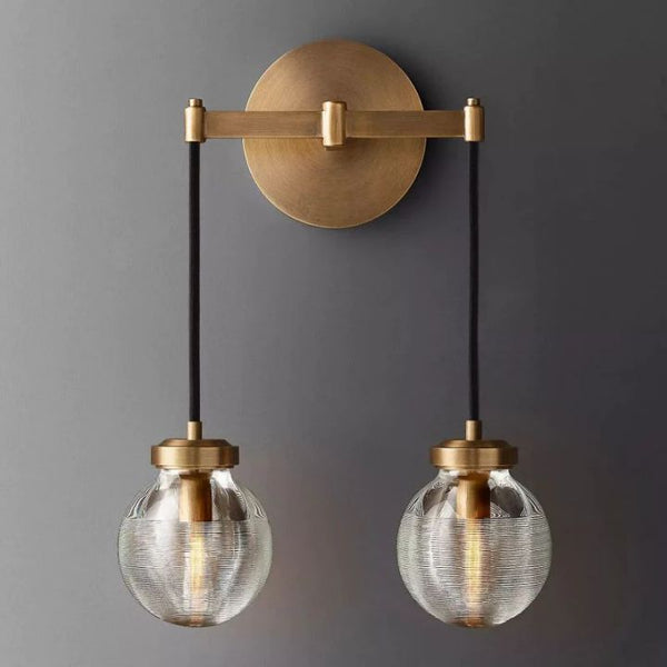 Augety Spherical Modern Double Wall Sconce