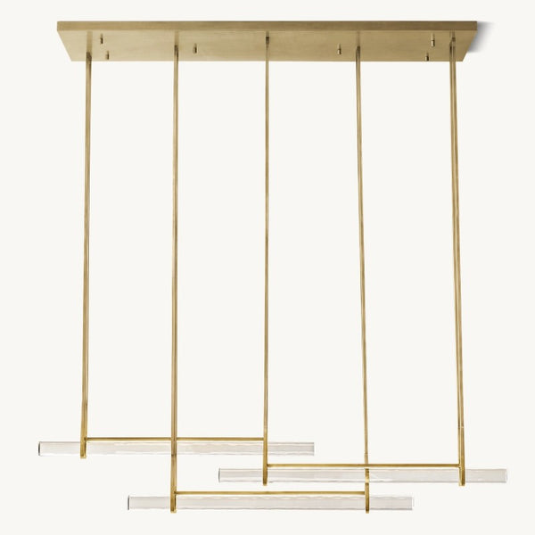 Ausle Triple Bar Linear Chandelier