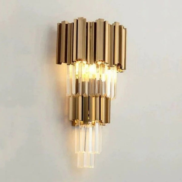 Bahay Grand Crystal Sconce