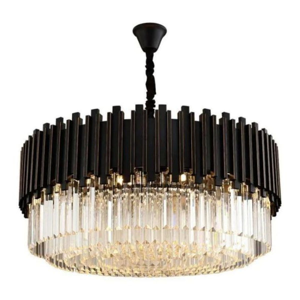 Bahay Alfonso Crystal Round Chandelier