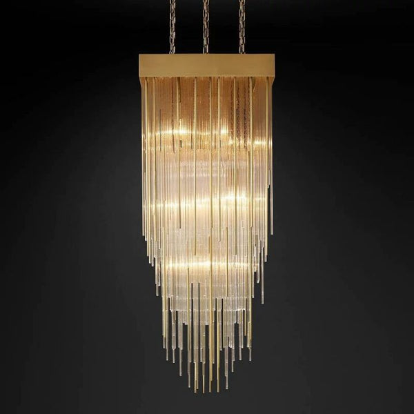 Cassie Square Chandelier 21"