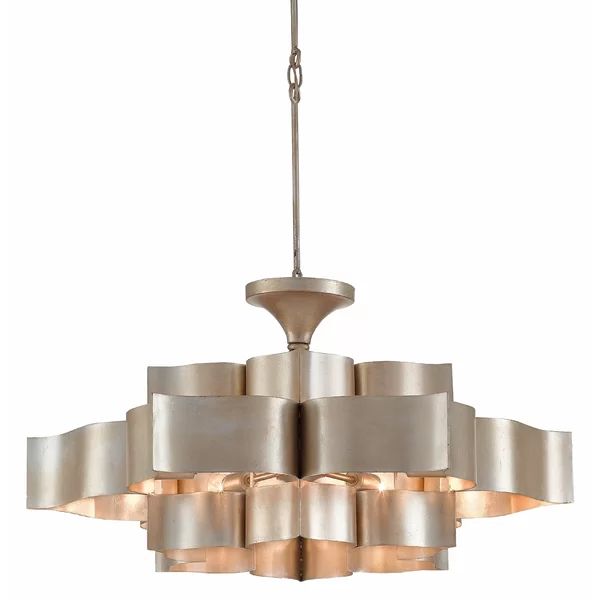 Classical Lotus 6 Lights  Chandelier