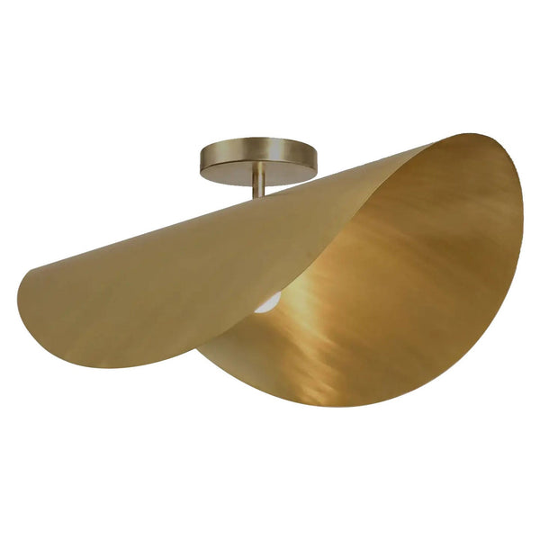 Moja Wave Ceiling Flush Mount Fixture