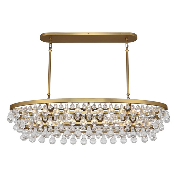 Robert Abbey Oval Chandelier 8-Light