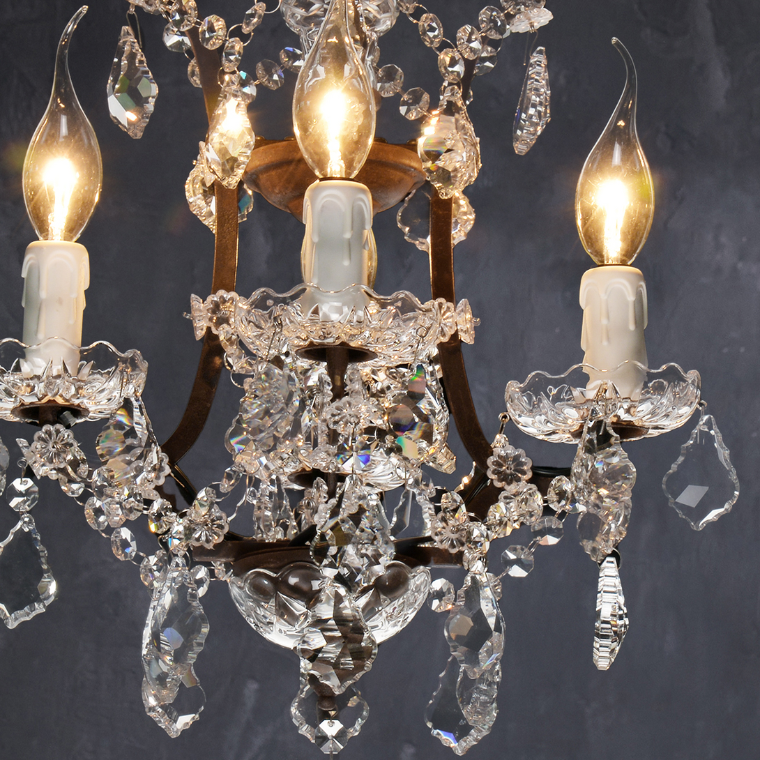 Rococo Art Round Chandelier