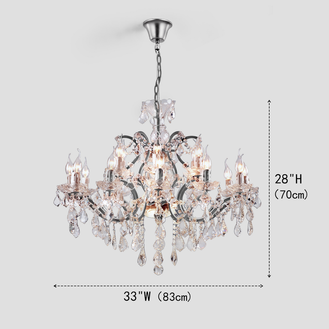 Rococo Art Round Chandelier