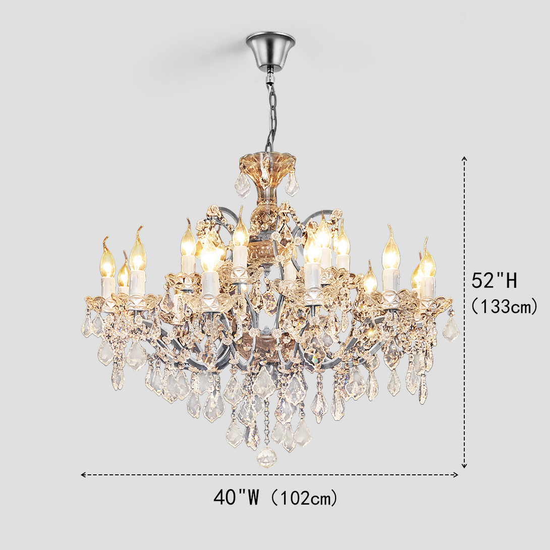 Rococo Art Round Chandelier