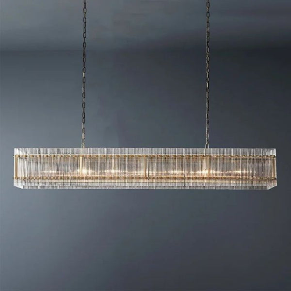 Tina Rectangle Chandelier 54"