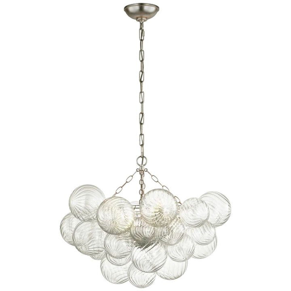 Toska Glass Chandelier, Modern Chandelier Lamp Pendant For Dining Room