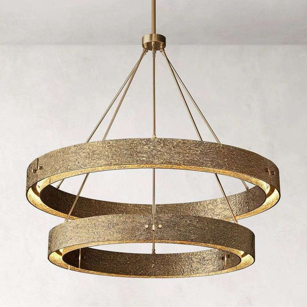 Vicky Two-Tier Round Chandelier 60"